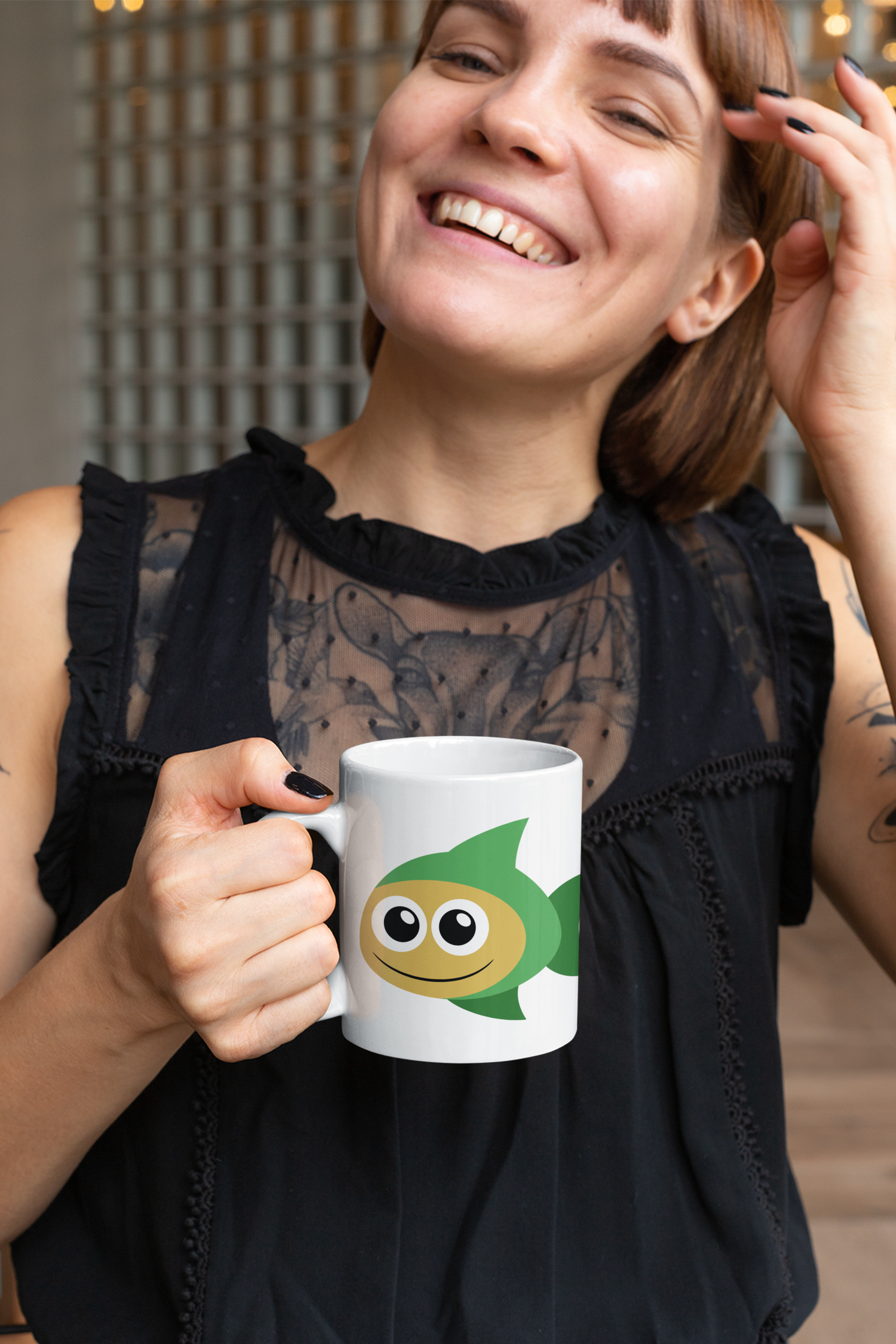Adorable Crab Sea Animal Personalised Your Name Gift Mug